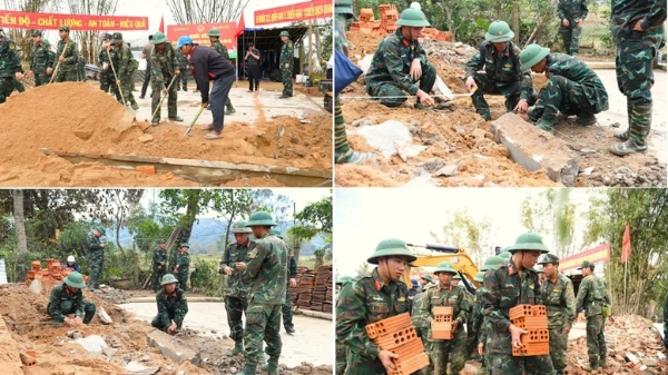 Quyết liệt khắc phục thiệt hại do bão lũ, bảo đảm tiến độ của “Chiến dịch Quang Trung”