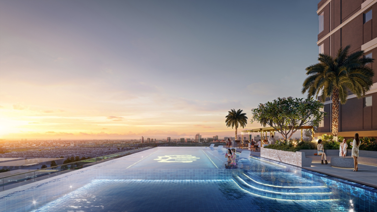 Tầm nhìn panorama ôm trọn bầu trời tại Sky Tower A.