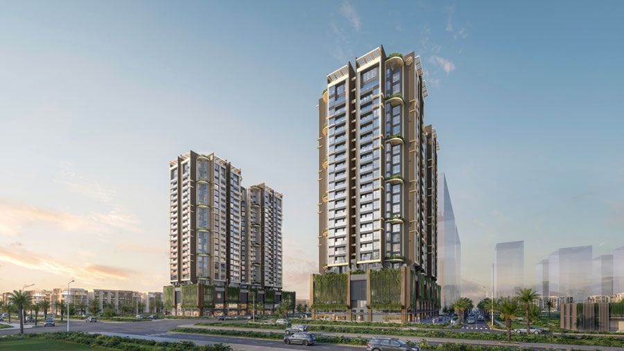 The Global City đang khẳng định vị thế là một "Downtown City" mới. (Ảnh: Masterise Homes).