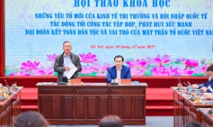 Vai trò của Mặt trận Tổ quốc Việt Nam trong nền kinh tế thị trường và hội nhập quốc tế