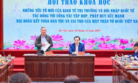 Vai trò của Mặt trận Tổ quốc Việt Nam trong nền kinh tế thị trường và hội nhập quốc tế