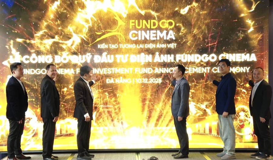 Nghi thức ra mắt Quỹ Đầu tư điện ảnh thành phố Đà Nẵng.