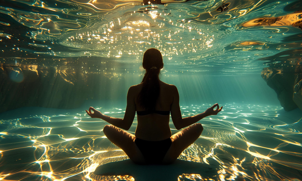 Thiền dưới nước: Xu hướng mới của du lịch sức khỏe 