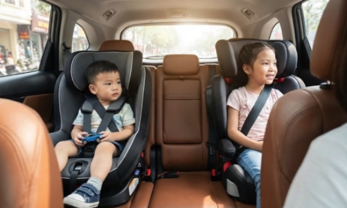 Quốc hội thống nhất bỏ quy định ô tô kinh doanh vận tải phải lắp ghế an toàn cho trẻ em
