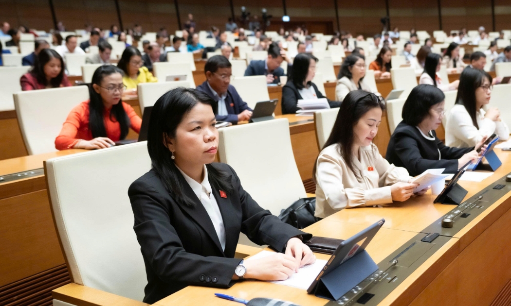Các đại biểu Quốc hội tham dự phiên họp. Ảnh: Quốc hội. 