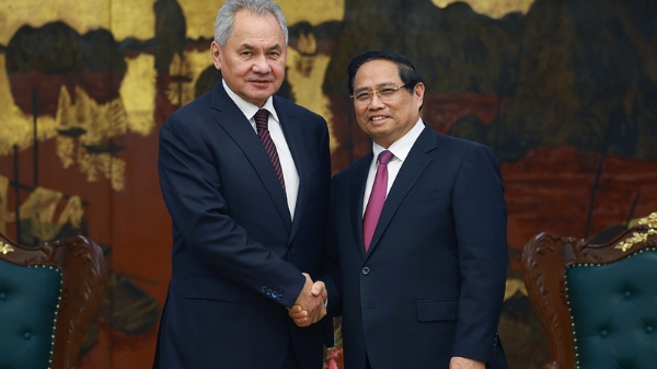 Thủ tướng Phạm Minh Chính tiếp Thư ký Hội đồng An ninh Liên bang Nga