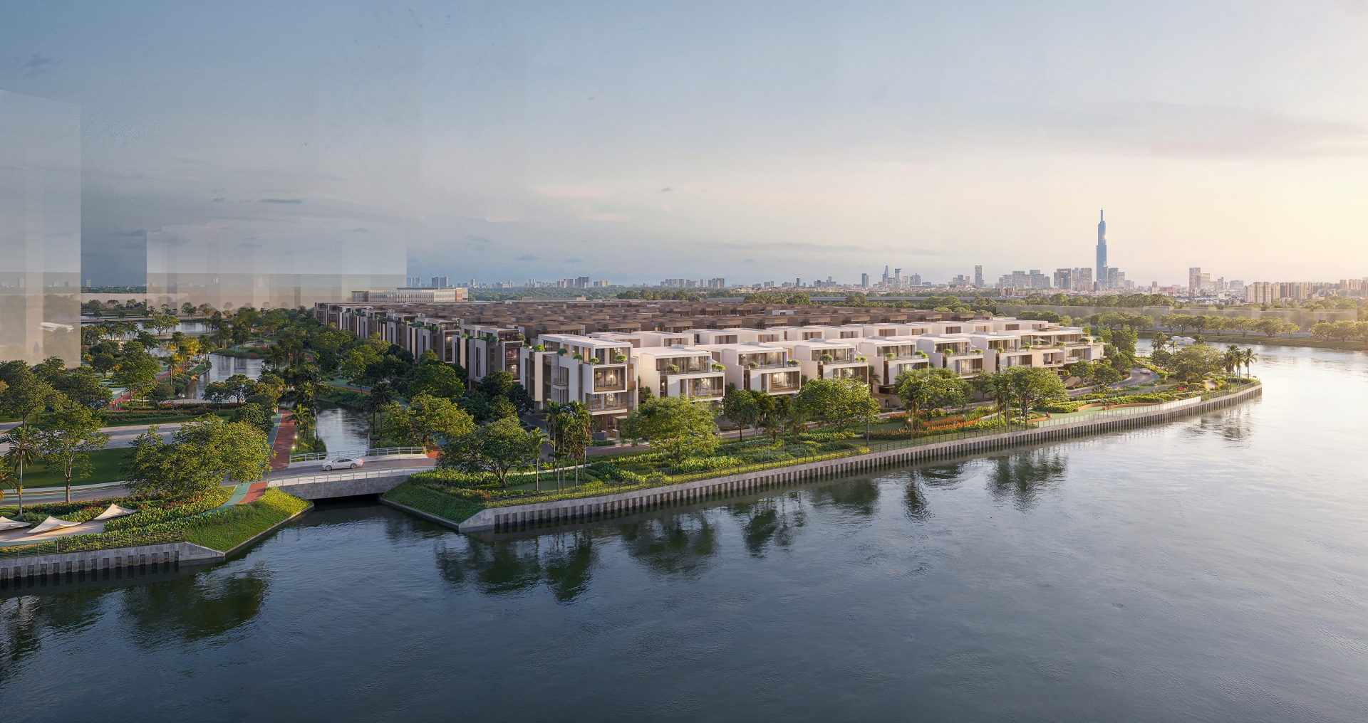 Bán đảo SOLA - khu villa compound đầu tiên và duy nhất tại The Global City, trung tâm TP. HCM.