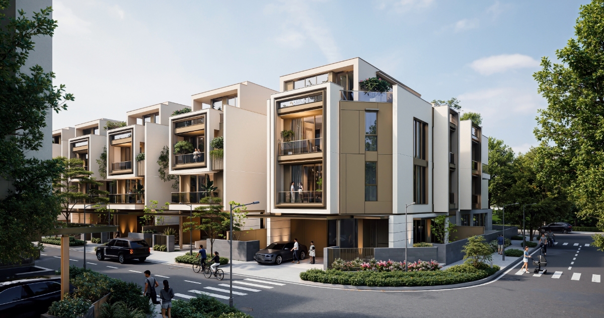 Kiến trúc tại bán đảo SOLA tạo nên một dòng chảy thị giác, mỗi căn biệt thự là một nốt nhạc trong bản giao hưởng của thiên nhiên, ánh sáng và những dòng nước.