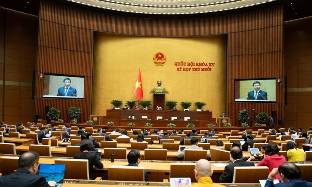 Quang cảnh phiên họp. Ảnh: Quốc hội.