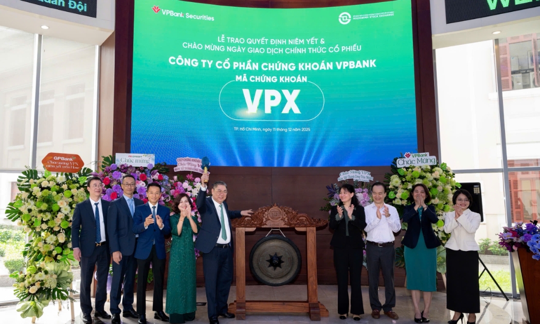 Gần 1,9 tỷ cổ phiếu VPX chính thức lên sàn HOSE