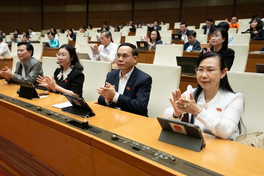 Các đại biểu tham gia Phiên họp. Ảnh: Quốc hội.