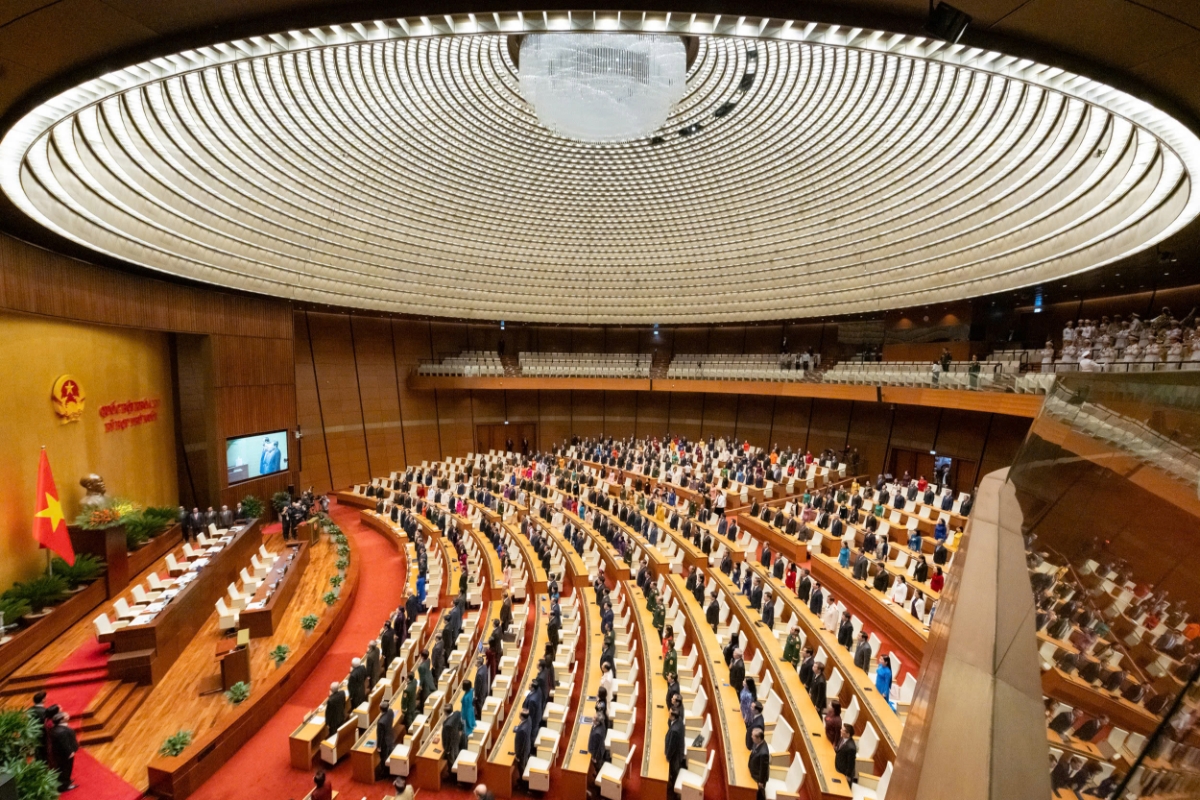 Quang cảnh phiên họp. Ảnh: Quốc hội.