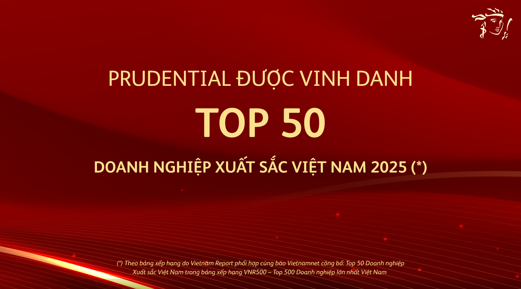 Prudential named among the Top 50 Vietnam The Best 2025