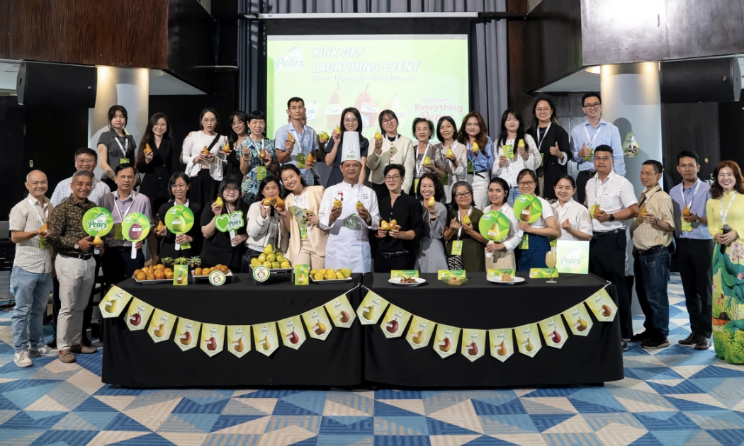 Quả lê Mỹ trở lại thị trường Việt Nam với sản lượng cao