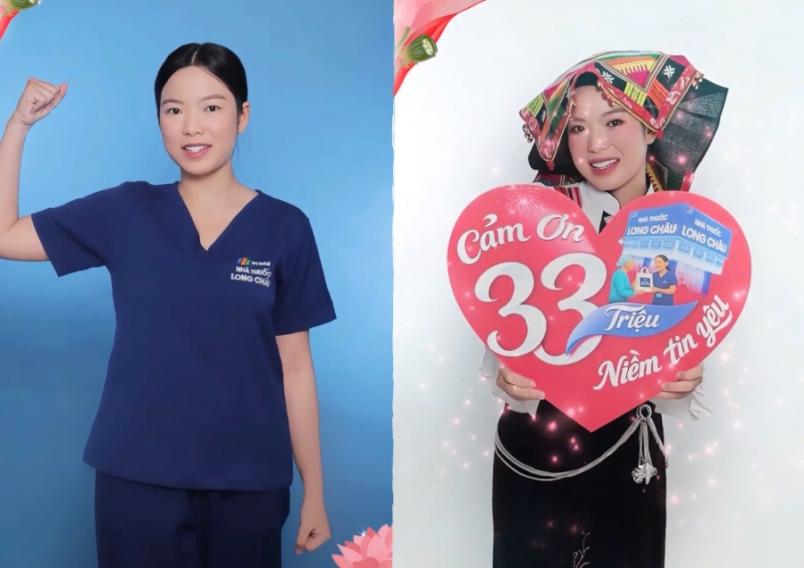 Dược sĩ Long Châu tri ân 33 triệu khách hàng - 33 triệu niềm tin yêu.