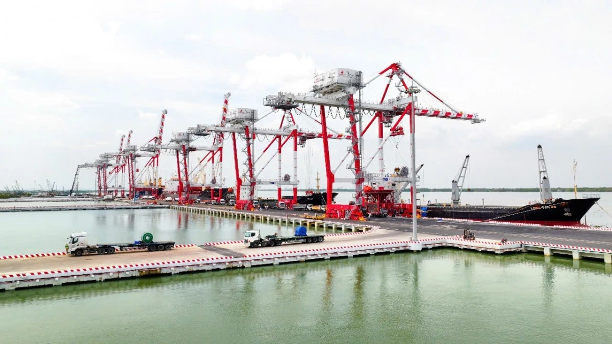 Cảng Quốc tế Long An - Ảnh minh họa.