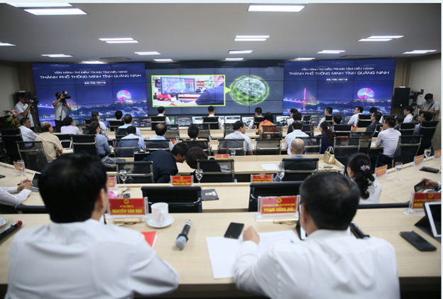 Trung tâm điều hành thông minh tỉnh Quảng Ninh.