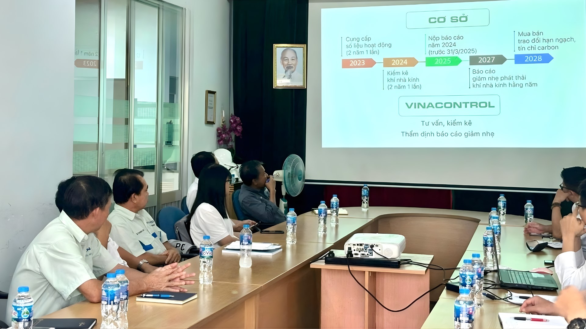 Vinacontrol hỗ trợ doanh nghiệp khai báo CBAM và giảm thiểu phát thải gắn liền với sản phẩm.