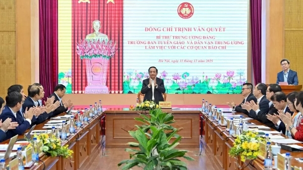 Báo chí cần thông tin tuyệt đối chính xác, kịp thời, thống nhất về Đại hội XIV của Đảng