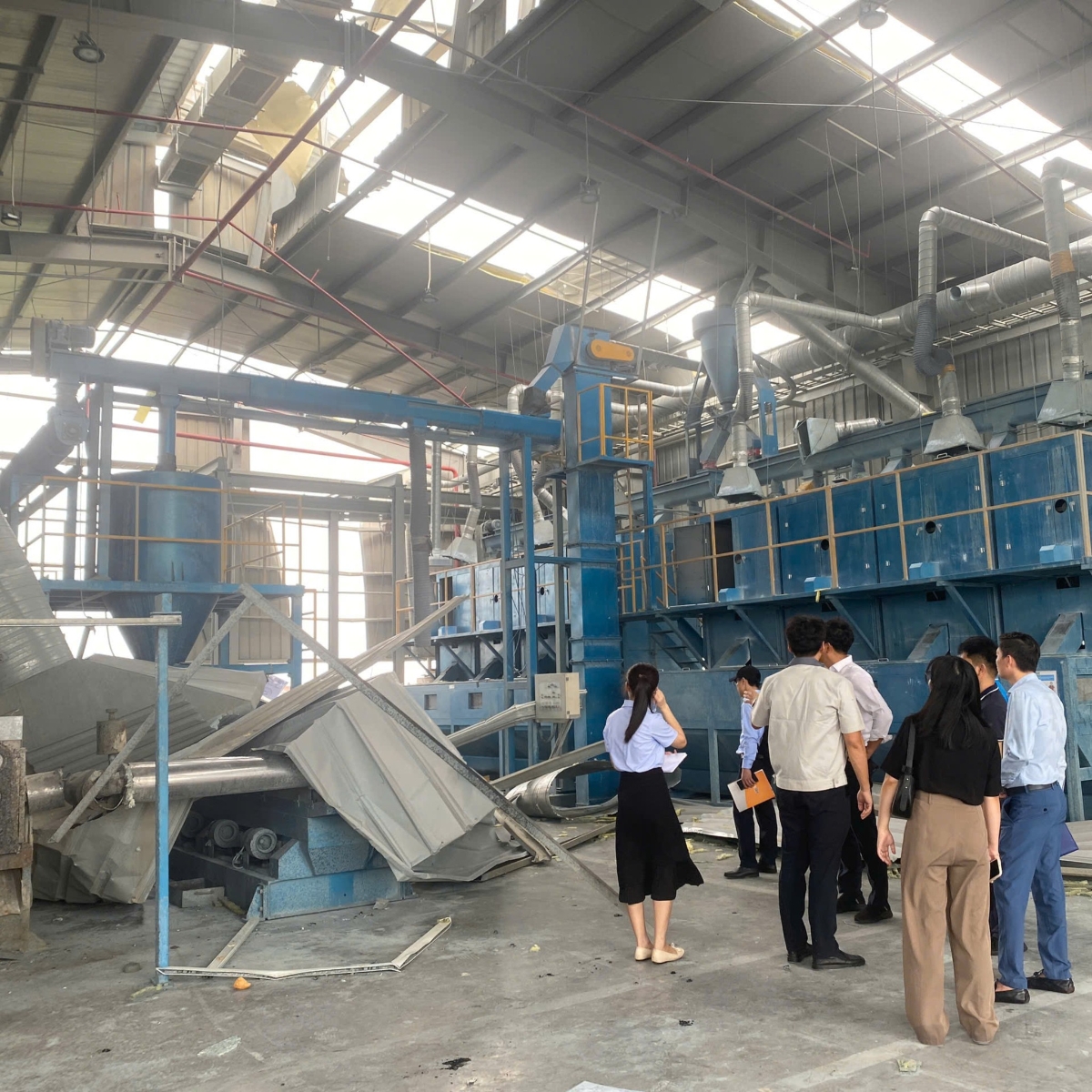 Giám định BSH nhanh chóng có mặt tại hiện trường ghi nhận tổn thất