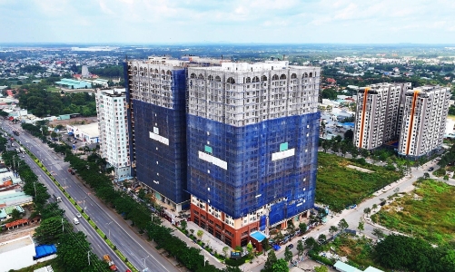 Maison Grand: Dự án tiên phong với tiến độ thi công ổn định