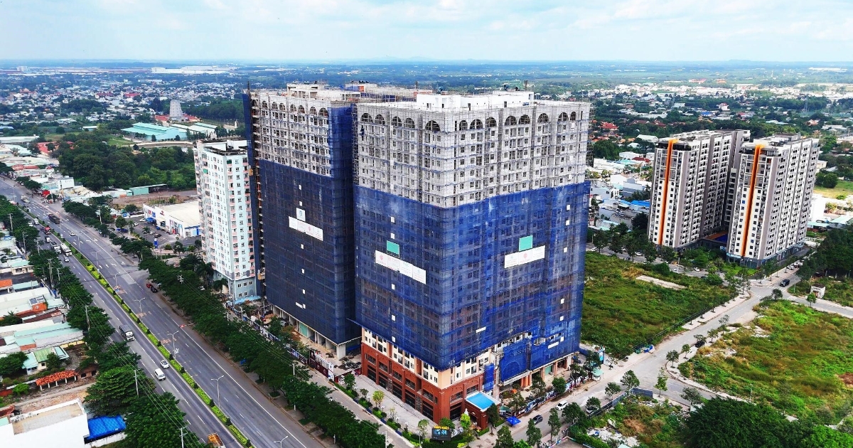 Maison Grand: Dự án tiên phong với tiến độ thi công ổn định