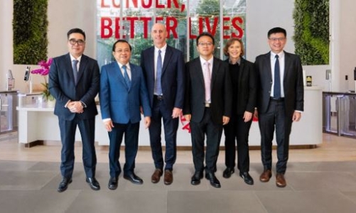 Lãnh đạo Bộ Tài chính thăm và làm việc với Tập đoàn AIA tại Hồng Công (Trung Quốc)