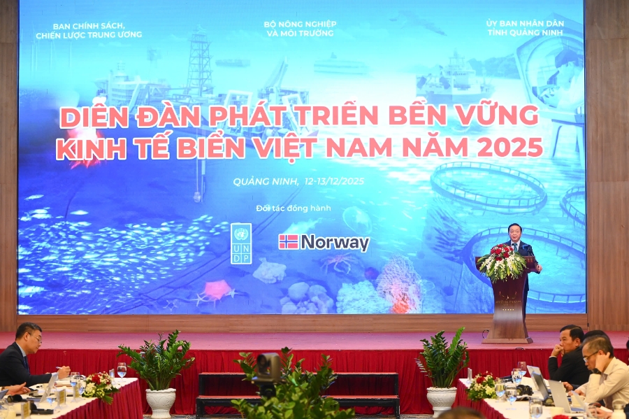 Phó Thủ tướng Trần Hồng Hà phát biểu tại Diễn đàn.