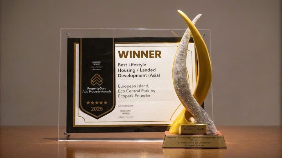 Đảo Châu Âu - Dự án Nhà ở Phong cách nhất Châu Á.