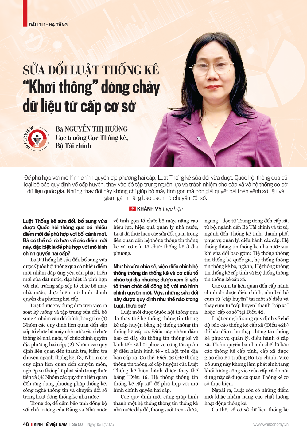 Sửa đổi Luật Thống kê: “Khơi thông” dòng chảy dữ liệu từ cấp cơ sở - Ảnh 11