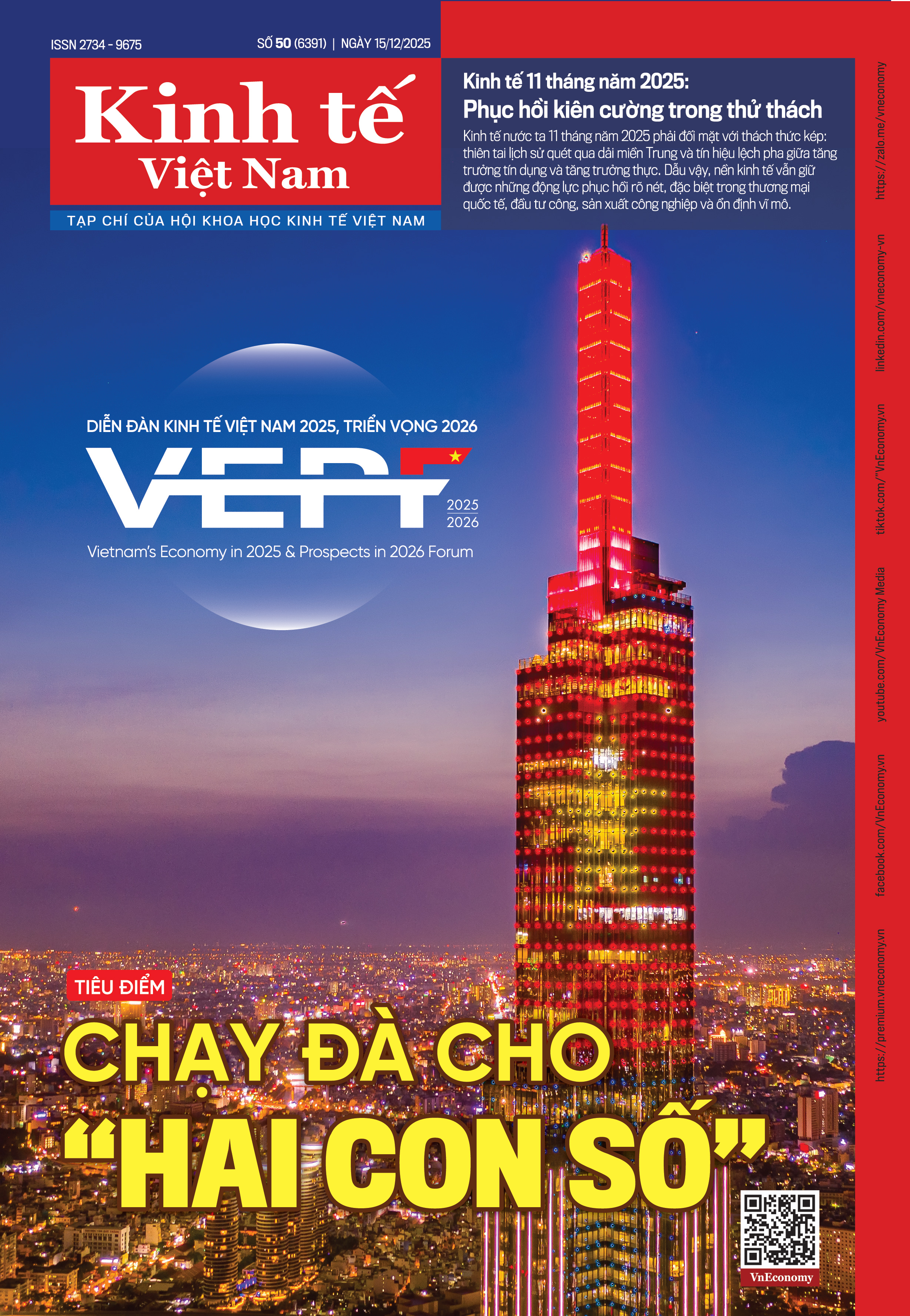 Tạp chí Kinh tế Việt Nam số 50-2025