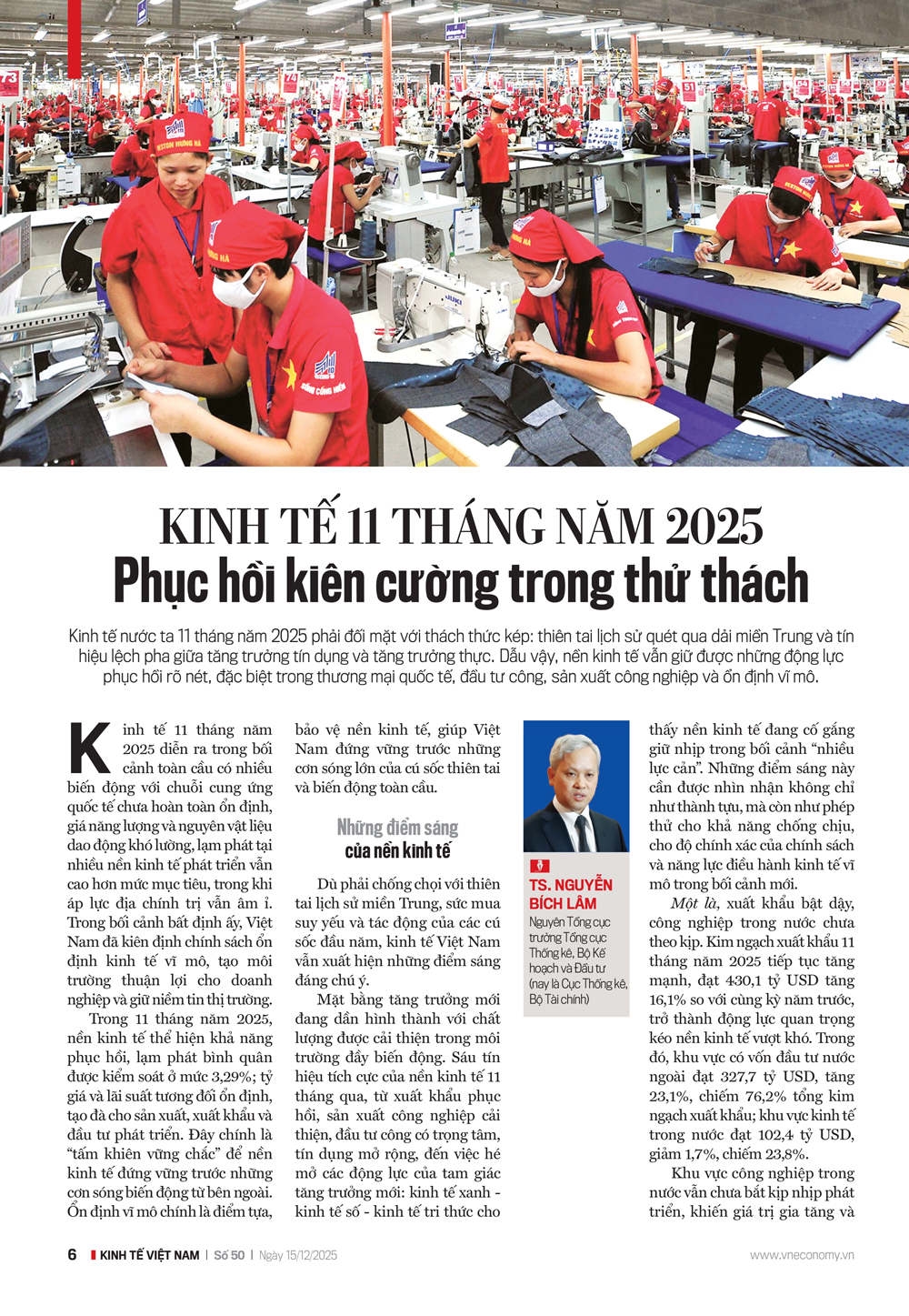 Kinh tế 11 tháng năm 2025: Phục hồi kiên cường trong thử thách - Ảnh 1