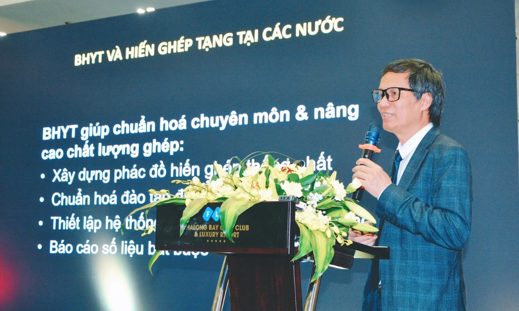 Đề xuất gói bảo hiểm y tế đặc thù trong hiến, ghép mô, tạng