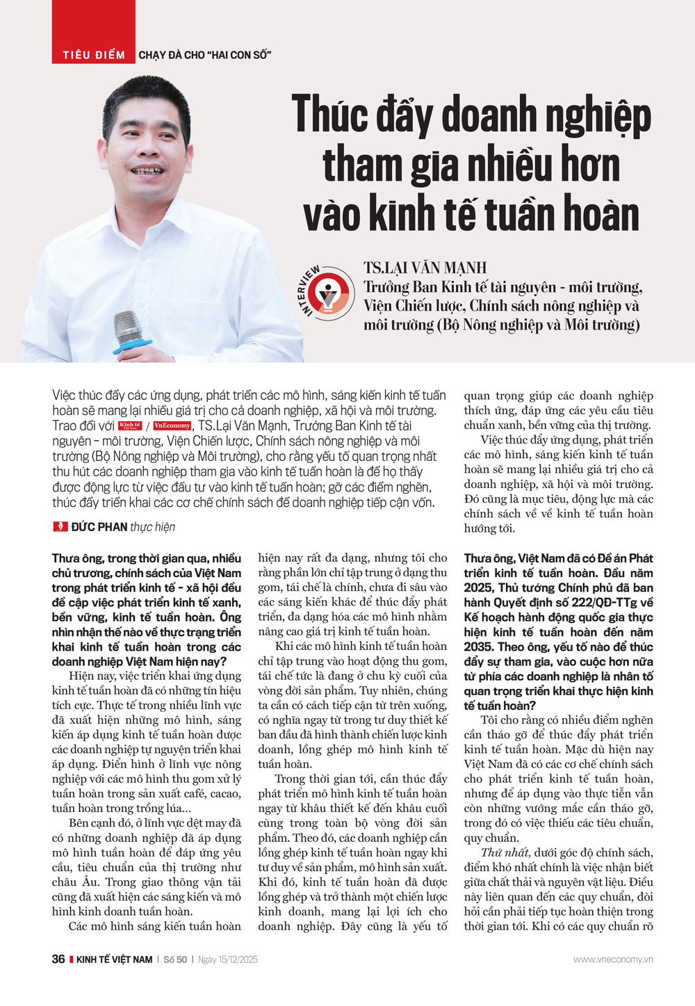 Thúc đẩy doanh nghiệp tham gia nhiều hơn vào kinh tế tuần hoàn - Ảnh 7