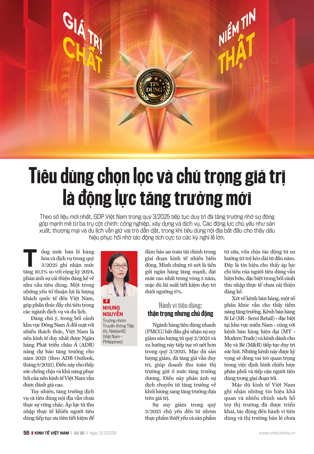 Tiêu dùng chọn lọc và chú trọng giá trị là động lực tăng trưởng mới - Ảnh 12