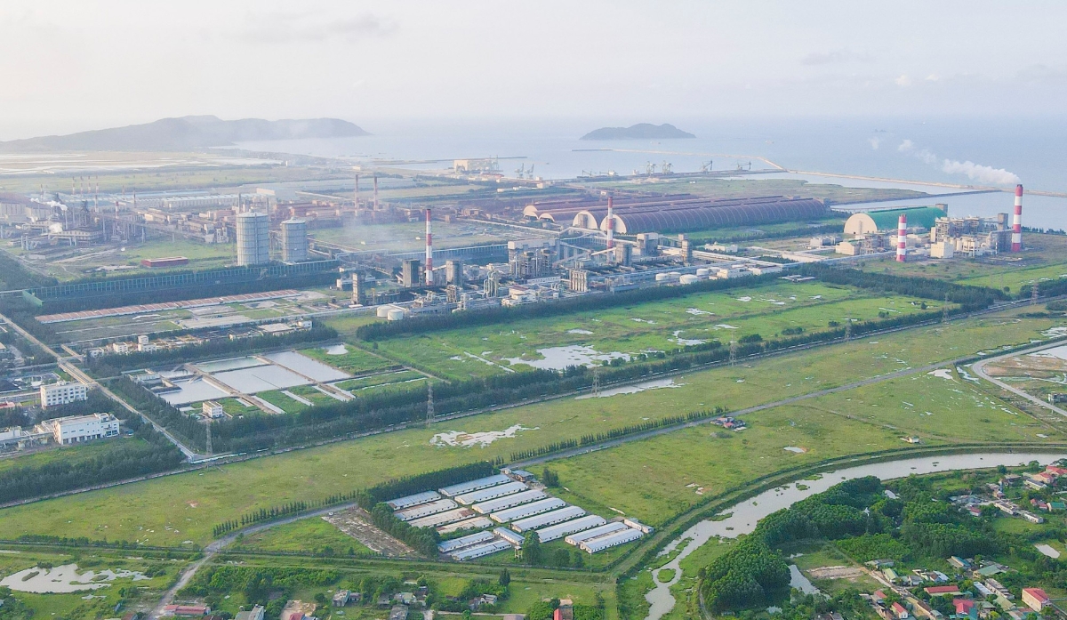 Khu kinh tế Vũng Áng tiếp tục là điểm đến của các dự án công nghiệp, năng lượng quy mô lớn tại Hà Tĩnh. Ảnh: Phạm Trường