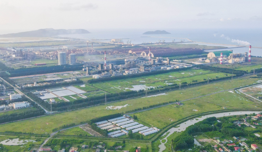 Khu kinh tế Vũng Áng tiếp tục là điểm đến của các dự án công nghiệp, năng lượng quy mô lớn tại Hà Tĩnh. Ảnh: Phạm Trường