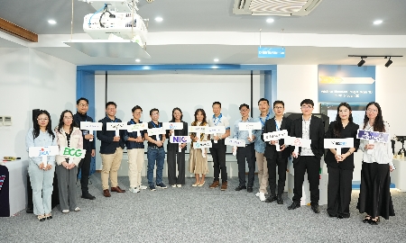 Các doanh nghiệp start-up được góp mặt tại vòng kết nối.