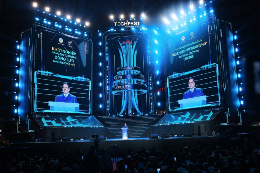 Thủ tướng Phạm Minh Chính phát biểu tại sự kiện.