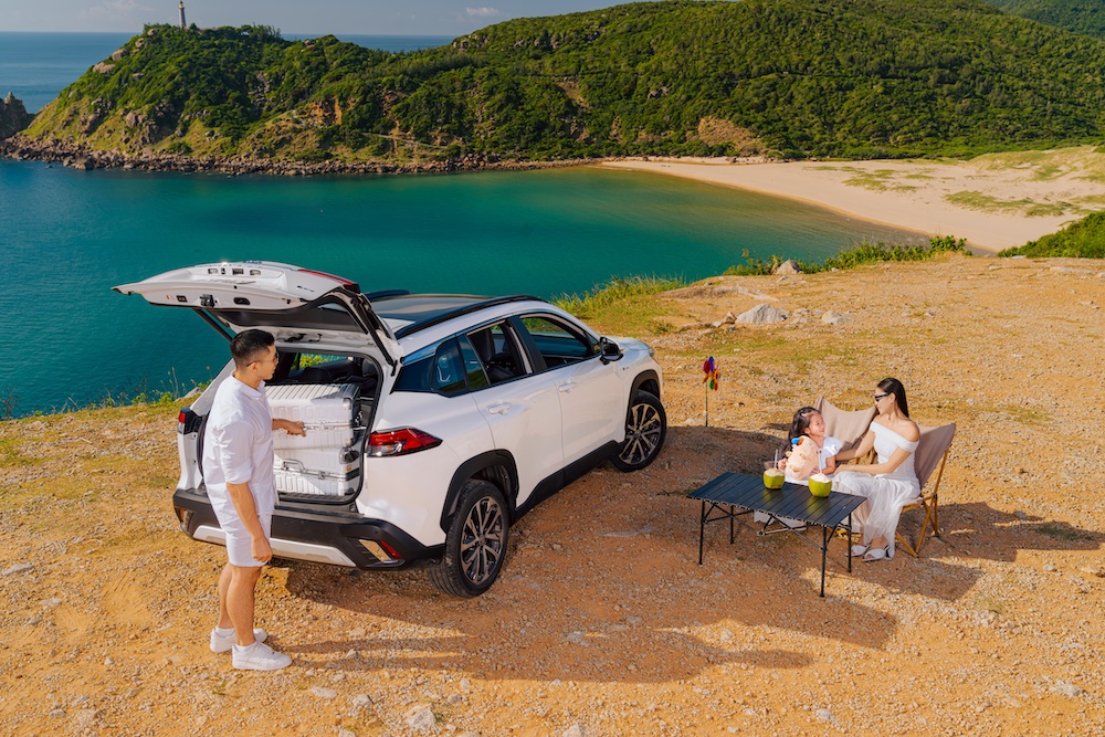 <i>Theo anh Hoan chi phí bảo dưỡng Corolla Cross hybrid chỉ tương đồng xe xăng.</i>