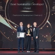 CapitaLand Development ghi dấu 2025 với danh hiệu “Nhà phát triển bất động sản bền vững xuất sắc” 
