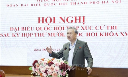 Tổng Bí thư Tô Lâm: Hà Nội tập trung tháo gỡ điểm nghẽn, nâng cao chất lượng đời sống đô thị