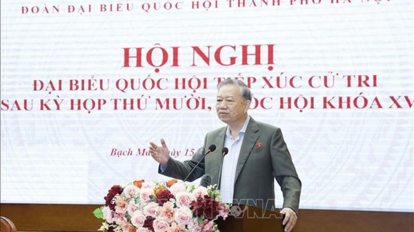 Tổng Bí thư Tô Lâm: Hà Nội tập trung tháo gỡ điểm nghẽn, nâng cao chất lượng đời sống đô thị