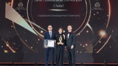 CapitaLand Development wins Best Sustainable Developer Asia at PropertyGuru Asia Property Awards