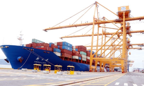 Hai Phong Port's container throughput surpasses 2mln TEUs 