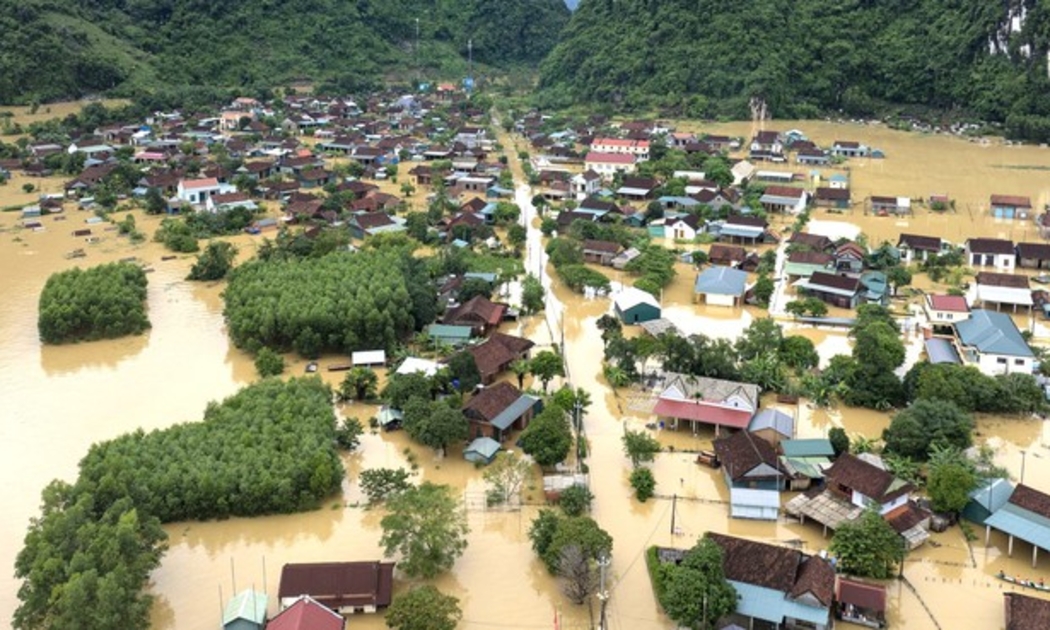 Lũ lụt tại miền Trung.