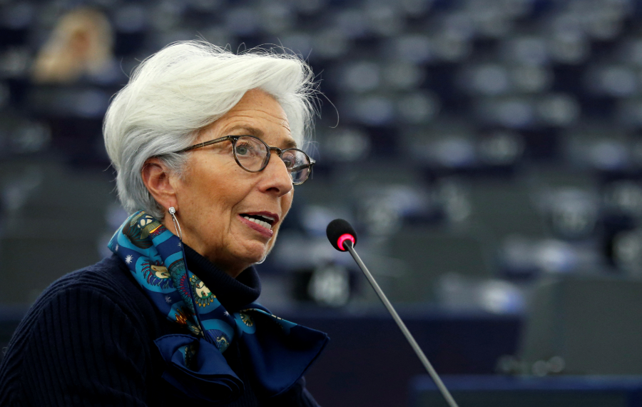 Chủ tịch ECB Christine Lagarde - Ảnh: Reuters.