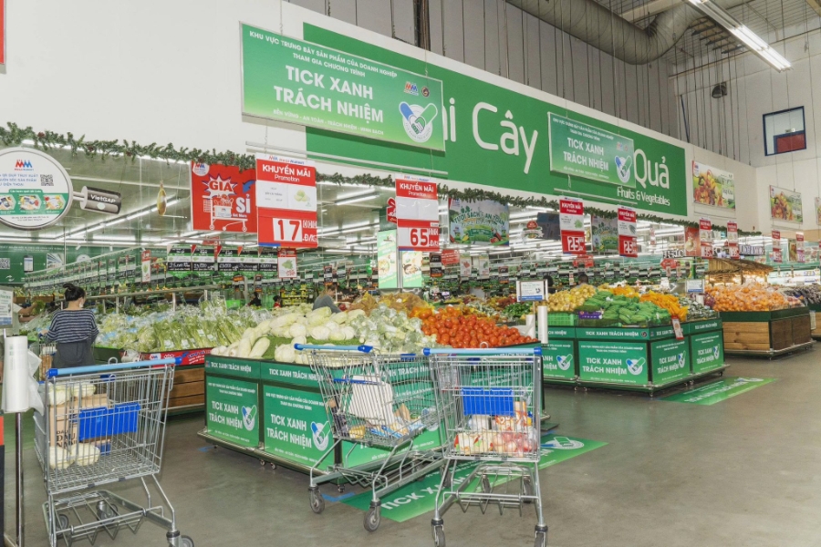 Đón sức mua tăng mạnh vào cuối năm, một số hệ thống siêu thị đã tăng 20% tồn kho hàng hóa so với cùng kỳ.&nbsp;