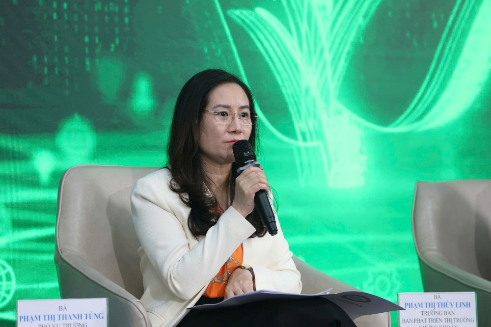 Bà <b>Phạm Thị Thanh Tùng</b>,  Phó Vụ trưởng Vụ Tín dụng các ngành kinh tế, Ngân hàng Nhà nước.