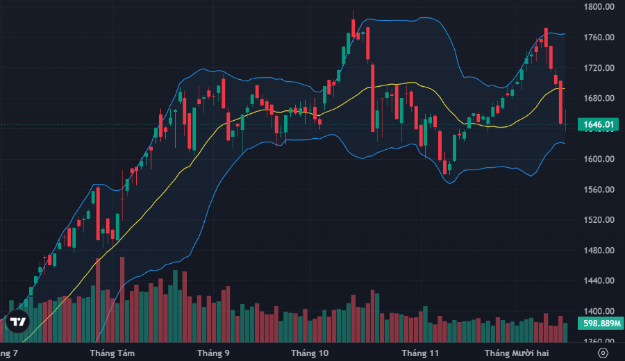 VN-Index đang được cân bằng lại nhóm Vin.